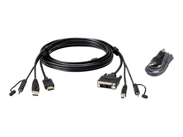 ATEN 2L-7D02DHX2 USB HDMI auf DVI-D