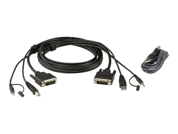 ATEN 2L-7D02UDX2 USB DVI-D Kabel Set