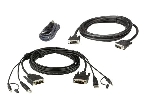 ATEN 2L-7D02UDX3 USB DVI-D Kabel Set