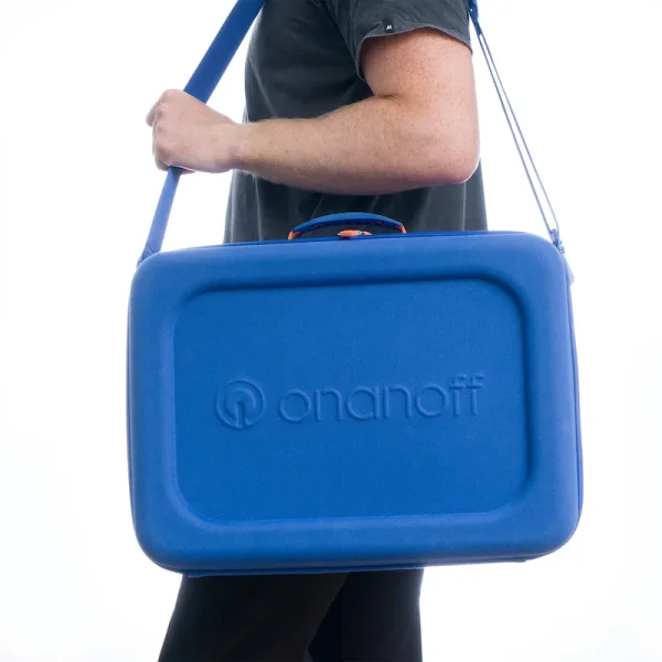 Onanoff Education Kopfhörer Farbe Blau 10er Schulpaket inkl. Aufbewahrungsbox / Weiterführende Schule & Universität