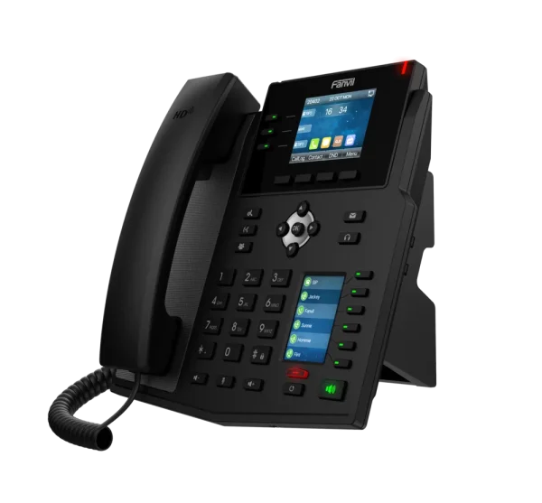 Fanvil X4U V2, Mid-range Business phone PoE, Gigabit / SIP / POE / Gigabit / USB-Port