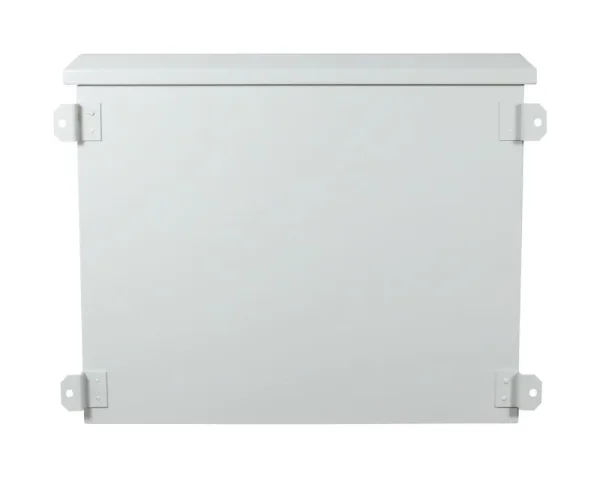 ALLNET 19" Wandgehäuse, 12HE, T638mm, Lichtgrau, IP55, SO-Serie, incl. 4-Fach Lüftereinheit