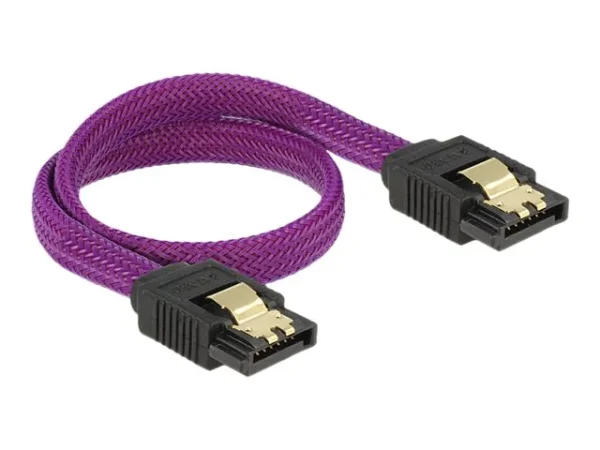 DELOCK 83690 SATA cable 6 Gb/s 30cm stra