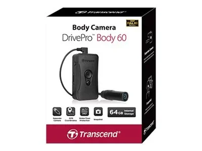 TRANSCEND 64GB Body Camera DrivePro