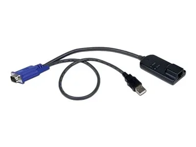 DELL KVM cable for VGA USB kb mouse Blk
