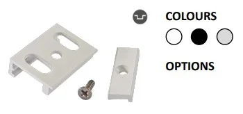 Powergear 3PH BEFESTIGUNGSKLAMMER, Weiß