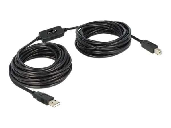 DELOCK Kabel USB 2.0-A > B aktiv 11 m