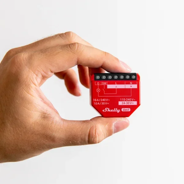 Shelly · Unterputz · "1PM Gen3" · 2er Pack · Relais · max 16A · 1 Kanal · WLAN · BT