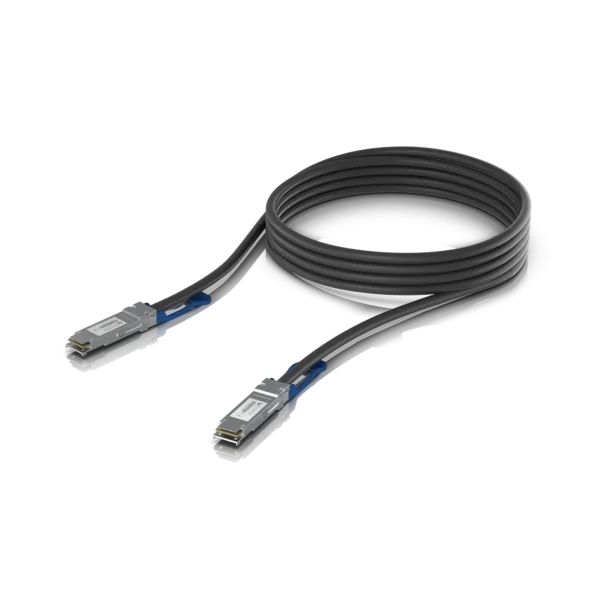 Ubiquiti UniFi Direct Attach Copper Cable (DAC) • 100Gbps • 3m • QSFP28 • UACC-DAC-QSFP28-3M