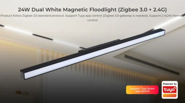 Synergy 21 LED 48V Track Floodlight 12W RGB+CCT 2,4G *Milight/Miboxer*