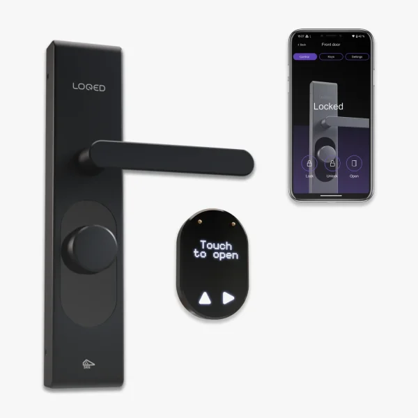 Shelly · " LOQED Touch Smart Lock black" Smartes Türschloss