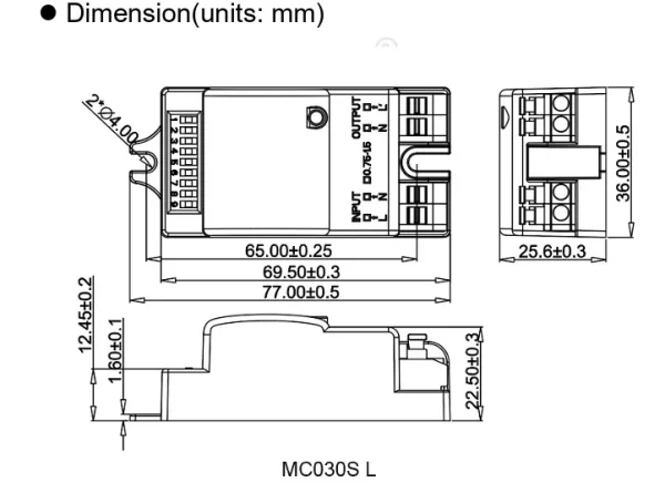 Synergy 21 LED Sensor Bewegung Mikrowellen HF Radar