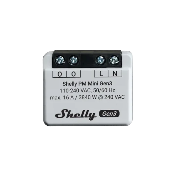 Shelly · Unterputz · " PM Mini Gen. 3" · 2er Pack · WLAN · BT