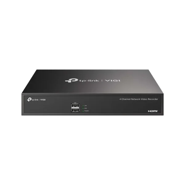 TP-Link – 4 Channel Network Video Recorder – VIGI NVR1004H (UN)