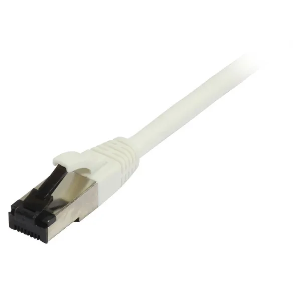 Patchkabel RJ45, CAT8.1 2000Mhz, 0.15m, weiss, S-STP(S/FTP), TPE/LSZH(SuperFlex), AWG26, Synergy 21