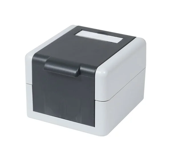 Keystone, Modulträger, Aufputzgehäuse IP44, mit Montageeinsatz für 2xKeystone Module, Synergy 21,