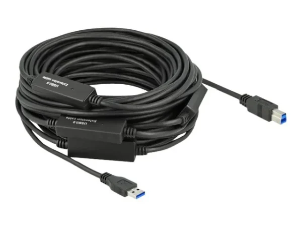 DELOCK Aktives USB Kabel A zu B 20m