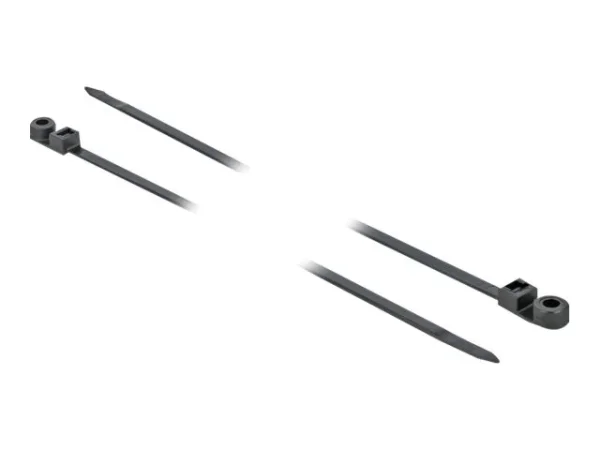 DELOCK Kabelb L 400 x B 7,6mm schw 10St