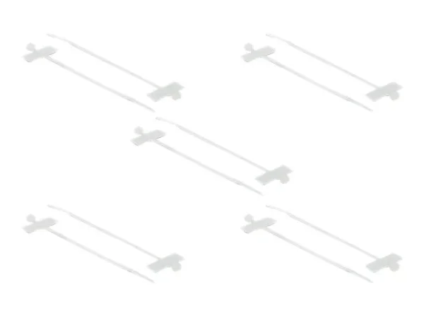 DELOCK Kabelb L 100 x B 2,5mm weiss 10St