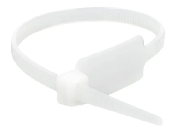 DELOCK Kabelb L 190 x B 4,8mm weiss 10St