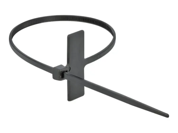 DELOCK Kabelb L 200 x B 2,5mm schw 10St