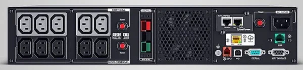 CyberPower USV, PR-XL Tower/19"-PRIII-Serie, 1500VA/1500W, 2HE, Line-Interactive, reiner Sinus, LCD, USB/RS232/CLOUD, ext.Runtime, incl. RMCARD205