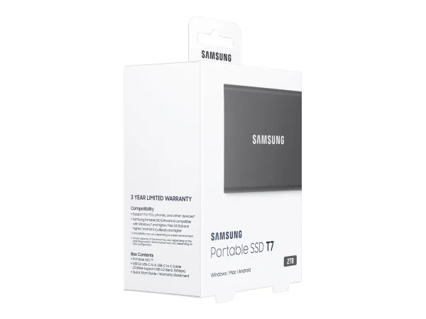 SAMSUNG Portable SSD T7 2TB grey