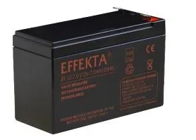 Effekta zbh. Akku, 12V-7AH, VdS