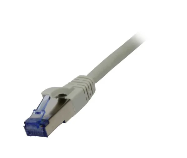 Patchkabel RJ45, CAT6A 500Mhz, 25m, grau, S-STP(S/FTP), AWG26, LSZH, Synergy 21
