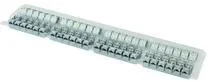 Telegärtner Modul, AMJ-S, CAT6A, TP/LSA, Snap-In, 24-Pack, (Keystone), T568B,