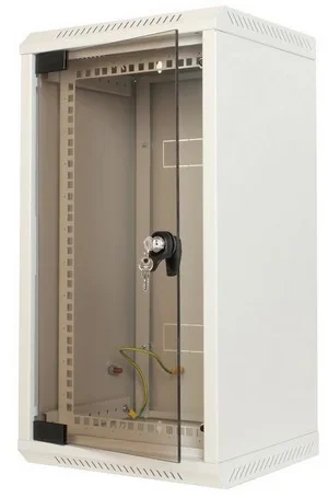 Triton 10/19" Wandgehäuse, 10/5HE, 1-teilig, T360mm, Lichtgra