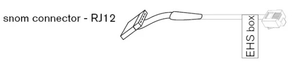 SNOM 7XX EHS Kabel für Jabra/Plantronics