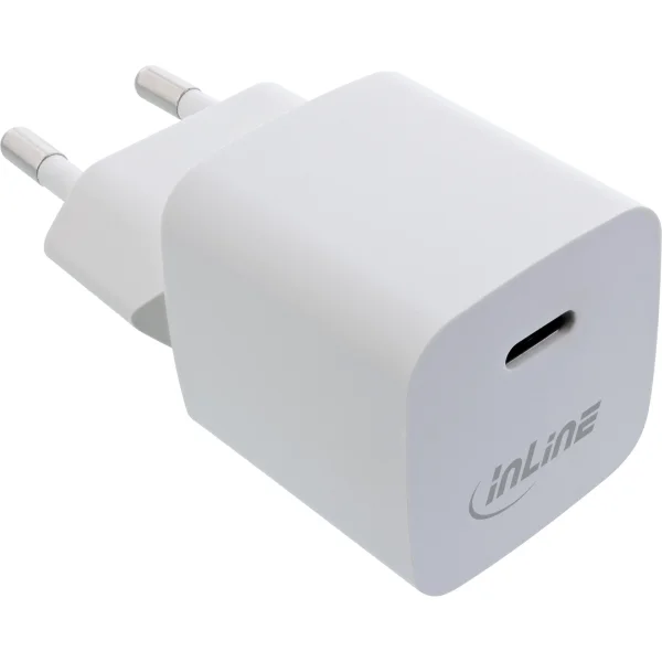 InLine® USB-C GaN Ladegerät, Power Delivery 3.0, PPS, 33 W, weiß