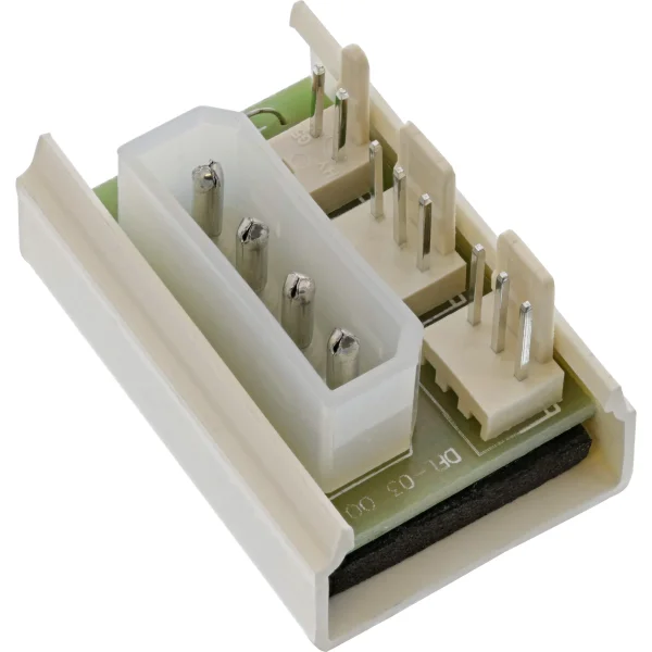 InLine® Lüfter Power Adapterplatine, 1x 13,34cm (5,25") zu 2x Lüfter
