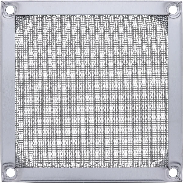 InLine® Lüftergitter, Aluminium Filter, 92x92mm