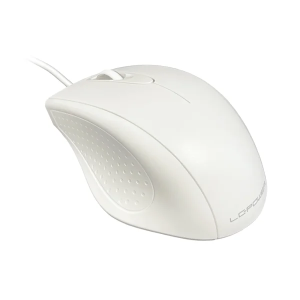 LC-Power LC-m710W, optische USB-Maus, 800dpi, weiß
