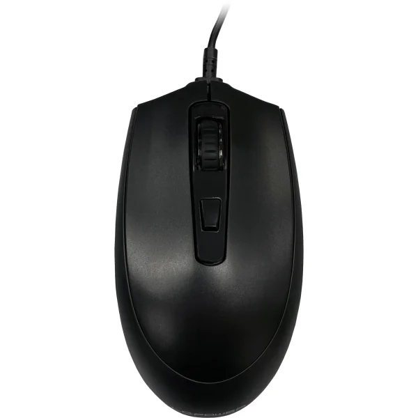 LC-Power LC-M721B, optische USB-Maus, einstellbarer DPI, schwarz