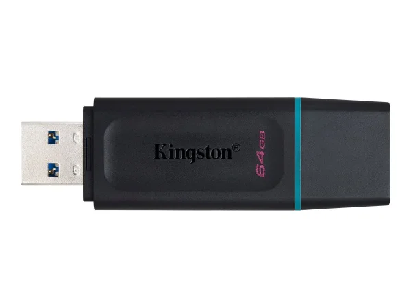 KINGSTON 64GB USB3.2 Gen1 DT Bk+Teal