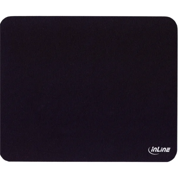InLine® Maus-Pad Recycled, 230x190x2,5mm, schwarz