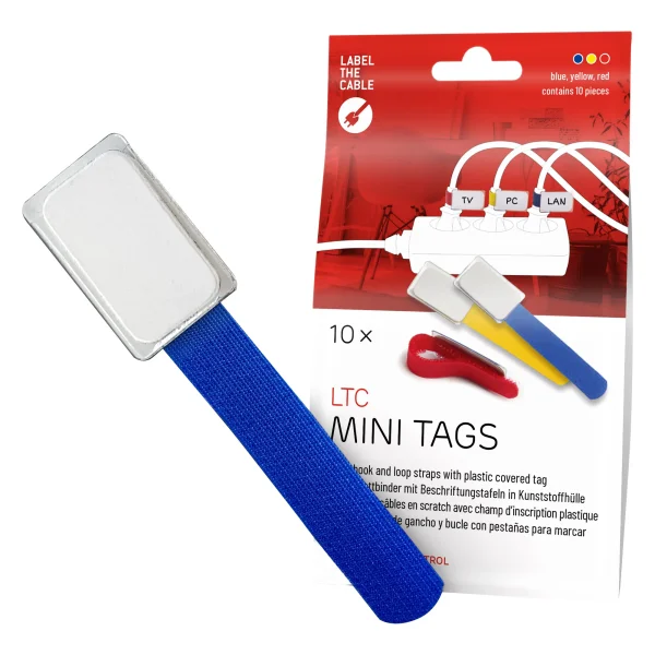 LABEL THE CABLE LTC MINI TAGS Kabeletiketten 10er Set bunt