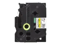 BROTHER TZeSL661 tape Black on Yellow 36