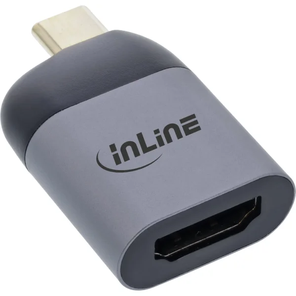 InLine® USB Display Konverter, USB-C Stecker zu HDMI Buchse 4K/60Hz