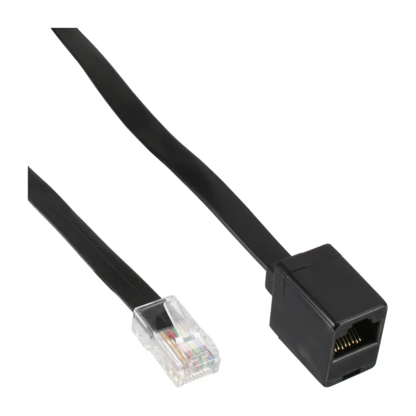 InLine® ISDN-Verlängerung, RJ45 (8P8C) Stecker / Buchse, 3m