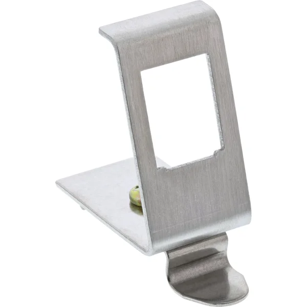 InLine® Keystone SNAP-In Metall-Modulhalter, 1-fach für Hutschiene
