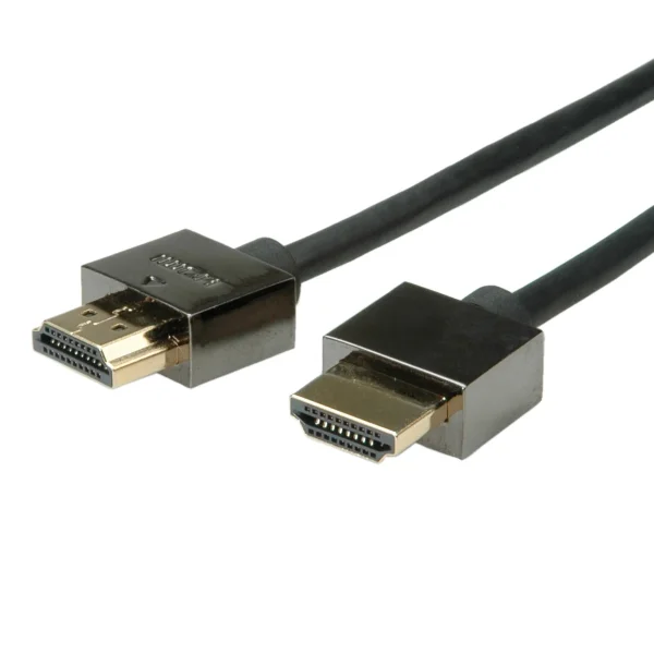 ROLINE Notebook HDMI High Speed Kabel mit Ethernet, schwarz, 3 m