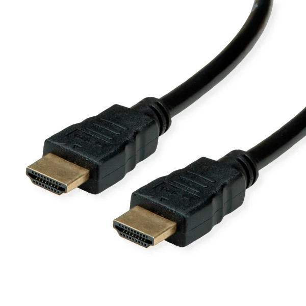 ROLINE RM HDMI High Speed Kabel mit Ethernet, schwarz, 3 m
