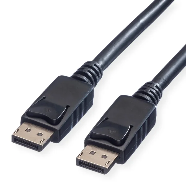 VALUE DisplayPort Kabel, DP ST - ST, LSOH, schwarz, 7,5 m