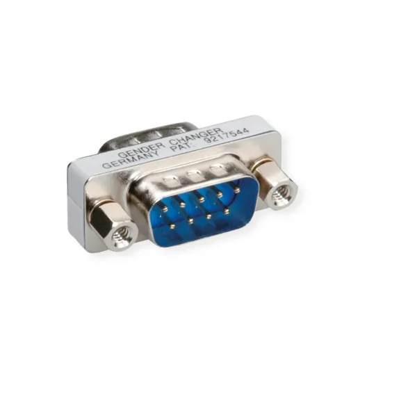 ROLINE Mini Gender Changer, 9pol. Stecker-Stecker