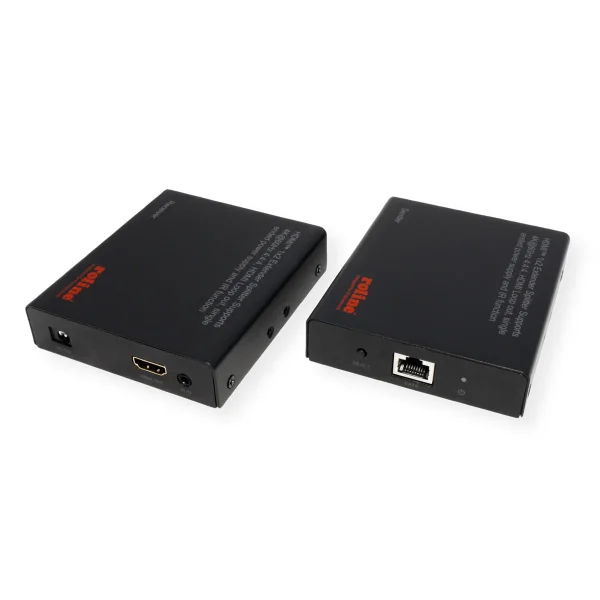ROLINE HDMI Extender und Splitter, 1x2, über Cat.6A, 70m, 4K60Hz