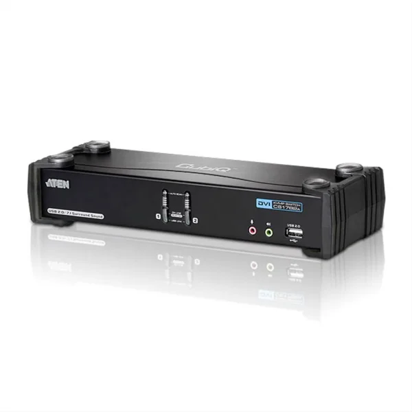 ATEN CS1782A KVM Switch Dual-Link DVI, USB, Audio, 2 Ports
